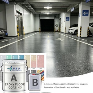 <span class=keywords><strong>Peinture</strong></span> pour sol de sous-sol Blue Kingfisher, revêtement époxy pour sol, <span class=keywords><strong>peinture</strong></span> pour garage - Product Image 2