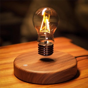 Magnetic Levitation Lamp Creativity Floating Glass LED Bulb Home Office Desk Decoration Birthday Gift <strong>Table</strong> Novelty Night Light - Product Image 1