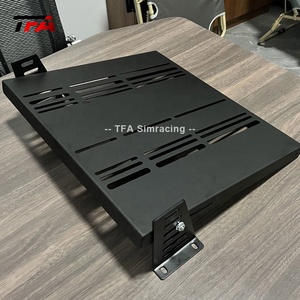 Pedales de acero al carbono de grado comercial al por mayor certificados para torneos de eSports 300kg de carga máxima con logotipos FIA Material duradero - Product Image 6