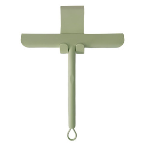 Épurateur de fenêtre en silicone de couleur personnalisée pour portes de douche Salle de bains Nettoyeur de vitres en verre Racloir de douche Racloir en silicone - Product Image 4