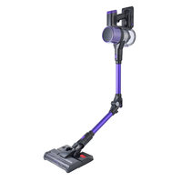 Aspirateur portatif rechargeable sans fil pour appareil ménager intelligent avec filtre HEPA prise ue pour la maison