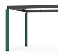 Pieds de table modernes en fer pour bureau et usage domestique – Vente directe usine, conception modulaire, installation facile, tailles et couleurs personnalisables