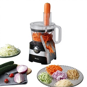 Máquina comercial eléctrica <span class=keywords><strong>de</strong></span> 600w para cortar, rebanar, triturar y picar verduras, procesador <span class=keywords><strong>de</strong></span> alimentos Sus304 para restaurante, para ajo y carne - Product Image 1