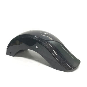 Parafango Posteriore per Modelli <span class=keywords><strong>Harley</strong></span> <span class=keywords><strong>Davidson</strong></span> Touring 2009+ in Fibra di Carbonio, Copertura Parafango, Accessori, Coperchi e Parti di Ricambio - Product Image 1