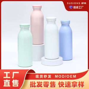 Stainless Steel Vacuum Water Bottle Large Capacity Insulated Portable Travel Use Round Shape - Product Image 5