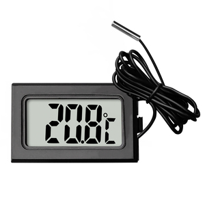 <span class=keywords><strong>Mini</strong></span> kỹ thuật số LCD trong nhà xe nhiệt kế nhiệt độ cho tủ lạnh bể cá cảm biến với không thấm nước thăm dò trong nhà thuận tiện hồ cá - Product Image 5