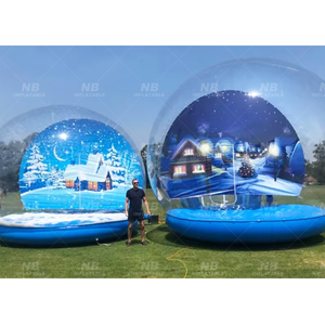 NB <b>INFLATABLE</b> Outdoor <b>Inflatable</b> Igloo Dome Tent Transparent PVC With Base Customized <b>Inflatable</b> Bubble Tent NB INF - Product Image 1