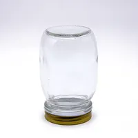 Pote de lata amazon 2022 com tampa, jarra de vidro de alta qualidade com 4oz/8oz/12oz/16oz/25oz/32oz