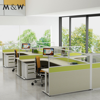 Vente en gros d'usine de table M & W table de bureau style design bureaux à usage général mobilier de bureau