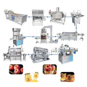 สายการผลิตผลไม้กระป๋อง ORME สำหรับการแปรรูปสับปะรดและลูกแพร์ เครื่องบรรจุกระป๋องลูกพีช - Product Image 1