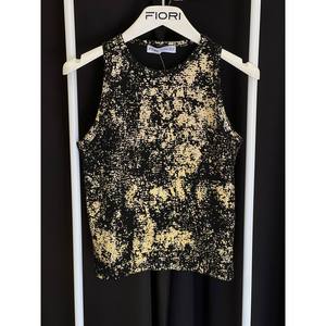 Combinaison à bretelles pour femme Fiori, col rond, en spandex et polyester, respirante, impression par transfert thermique, vêtements de sport - Product Image 1