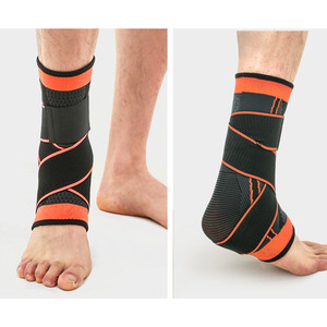 Longues manches pour les jambes en Nylon, Support réglable pour la cheville, pour <span class=keywords><strong>le</strong></span> Sport - Product Image 6