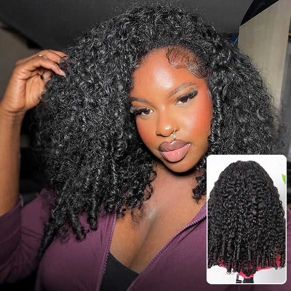 Half Drawstring Wig