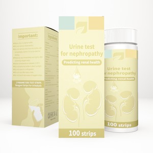 Tiras Reactivas de Orina para <span class=keywords><strong>la</strong></span> Relación Creatinina a Microalbumina (ACR) para Análisis de Orina en Casa, para <span class=keywords><strong>la</strong></span> Detección de Enfermedades Renales - Product Image 5