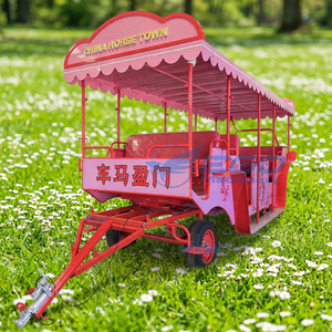 Carruaje de Caballos Grande para Entretenimiento y Turismo, Venta al por Mayor de Fábrica, con Colores Personalizables - Product Image 2