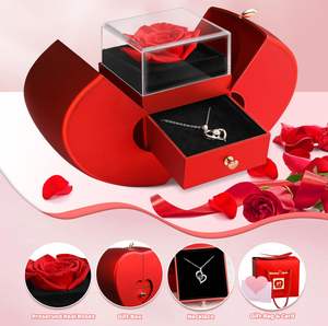 Collar con Colgante de Corazón con Proyección de 100 Idiomas Te Amo, Micropavimentado en Cobre, Nuevo y Moderno, Éxito de Ventas en Europa y América - Product Image 4