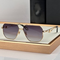 MAY GENERAL I 61-12-145 Lunettes de soleil de haute qualité pour hommes et femmes, lunettes de soleil de créateur, style punk classique, luxe, acétate, UV400