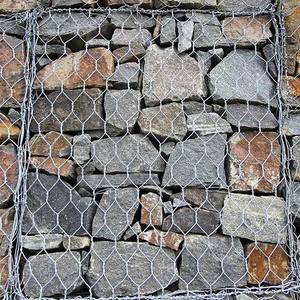Eco-Friendly Woven <strong>Gabion</strong> Basket - Hot Dipped Galvanized for Coastal Erosion Control - Product Image 1