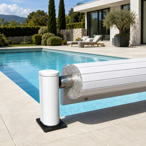 Couverture de <span class=keywords><strong>piscine</strong></span> extérieure anti-UV <span class=keywords><strong>automatique</strong></span> avec <span class=keywords><strong>rideau</strong></span> intégré pour couvrir la <span class=keywords><strong>piscine</strong></span> - Product Image 1