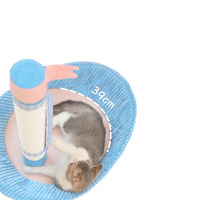 Griffoir vertical rotatif pour chat en papier kraft, sans poussière, intelligent et moderne, jouet pour chat