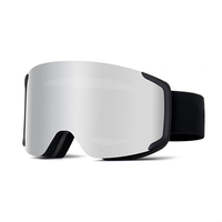 Masque de ski avec protection UV400, lunettes de sécurité pour snowboard, verres polarisés miroir, OTG, lunettes de ski, lunettes de sport pour la neige, logo personnalisé