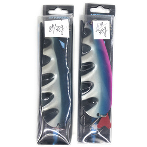 Señuelo de Pesca Tipo Cuchara, 38g, 12cm, con Lentejuelas Metálicas Giratorias, para Pesca de Lubina en Océano, con Tres Anzuelos, Señuelo de Fondo - Product Image 4