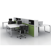 Pieds de bureau robustes en acier au carbone de haute qualité, sur mesure, avec tube de 50 mm et paroi de 1,5 mm d'épaisseur, pour cadres de bureaux.