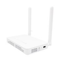 La Chine fabrique une excellente qualité 4GE PON CATV ONT ONU avec routeur FTTH ONU de fibre de connecteur SC/UPC