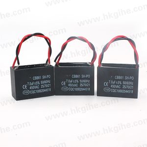 Lista de Materiales: Condensadores de Alta Frecuencia <span class=keywords><strong>300VAC</strong></span> <span class=keywords><strong>50</strong></span>/<span class=keywords><strong>60HZ</strong></span> <span class=keywords><strong>CBB61</strong></span>, Componentes para Motor de CA para Máquina de Tinta de Lámpara y Uso Industrial, en Existencia - Product Image 1