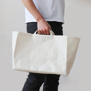 Organizador de ropa de lona, ​​bolsa de almacenamiento rectangular de gran capacidad para dormitorio, uso doméstico, protección contra el polvo del armario - Product Image 1