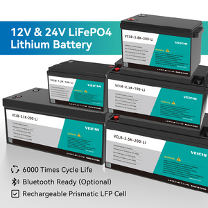 VEICHI Hot Selling Lithium Battery 12V 300AH Long-lasting Solar for Trolling Motor - Product Image 6