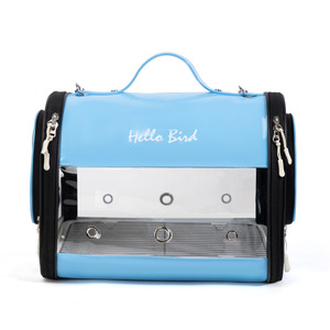 Sac de transport pour oiseaux Moorpet, sac pour sunbirds, sac pour cockatiels et perruches, sac bandoulière transparent, petit sac de transport pour animaux de compagnie. - Product Image 4