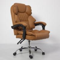 Chaise de bureau ergonomique de haute qualité en cuir confortable, prix d'usine en gros, chaise de bureau pour gamer
