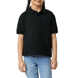 เสื้อโปโลเด็กผู้หญิง Daily Charm ผ้าถักนิตติ้ง 100% ผ้าฝ้าย แห้งเร็ว ระบายอากาศดี ใส่สบาย ใช้งานได้ทุกวัน ดูดีมีสไตล์ คลาสสิก - Product Image 5