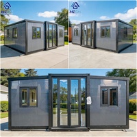 Venta Directa de Casa Contenedor Prefabricada Expandible de 20 y 40 Pies, con 1, 2, 3, 4 o 5 Dormitorios, Casa Plegable Tipo Tiny Home