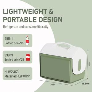Boîte isotherme de haute qualité pour la livraison de nourriture froide, une boîte à usages multiples, boîte isotherme en plastique pour le camping - Product Image 6