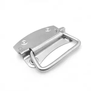 Factory Outlet Folding Ring Pull Handle Stainless Steel Heavy Duty Cabinet Chest Drawer Handle For Flight Case