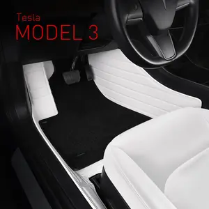 Auto Boden matte Tesla 3 3pc xpe Tesla Modell y Rechtslenker 3D Auto Matte