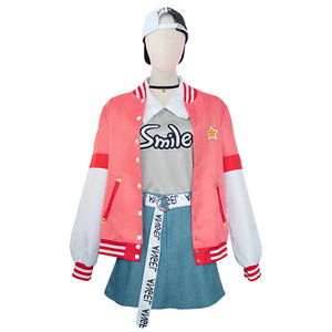 Disfraz de Cosplay de World Plan Shiraishi, Kusanagi Nene, Azukizawa Kokoha, Higashikumo Akito, Aoyagi Fuyumi, Poliéster, Unisex - Product Image 3