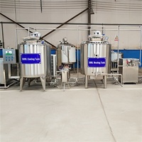 Chaîne de production de yaourt de 100 litres, cuve pasteurisatrice de 150 litres, coût du fermenteur de yaourt.