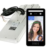 SDK API, Cerradura de Puerta con Reconocimiento Facial de 8 Pulgadas, Máquina de Control de Asistencia, Productos de Control de Acceso Biométrico, Wiegand RS485, Fábrica OEM, WIFI