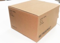 Usine chinoise Boîte en carton de livraison d'expédition vide de stockage personnalisé à usage intensif Boîte en carton ondulé à double paroi RSC