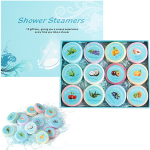 Tablettes <span class=keywords><strong>de</strong></span> bain effervescentes aux huiles essentielles d'aromathérapie, coffret cadeau <span class=keywords><strong>de</strong></span> 12 pièces, fleurs séchées bleues, <span class=keywords><strong>sel</strong></span> <span class=keywords><strong>de</strong></span> bain parfumé aux fleurs pour usage hôtelier - Product Image 1
