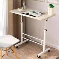 Bureau de poste de travail réglable à bas prix bureau amovible pour ordinateur portable