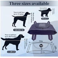 Pas cher Chien Transporteur Étanche Animal Cadavre Sac Animaux Fournitures Funéraires Non-Tissé Oxford Animaux Corps Cercueil Cadavre Sac