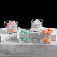 Diffuseurs d'arômes en pierre, lumières sans bougie, huiles essentielles parfumées, purificateur d'air pour la maison et la chambre, pierre de cristal
