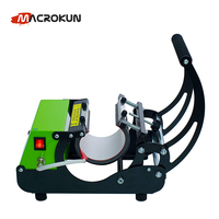 11 oz MK1803 Machine de presse à chaud 220v/110v qualité manuelle pour tasse T-shirt impression étiquette transfert de chaleur plaque de marquage à chaud