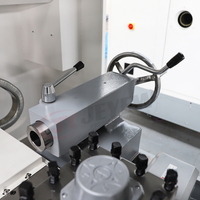 Torno CNC Horizontal de Servicio Pesado CK6150, de un Solo Husillo, Bancada Plana, Sistema de Control Fanuc, Componentes Principales del Motor GSK