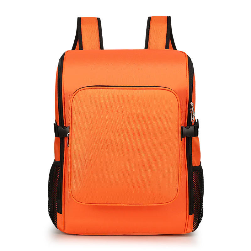 Bolsa naranja grande con un solo bolsillo (bolsa vacía) 48*34*22cm - 35l~38l