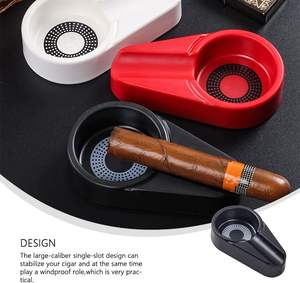 Cenicero de Cigarros de Melamina Plástica de Alta Calidad al por Mayor, Diseño Clásico y Soporte - Product Image 2